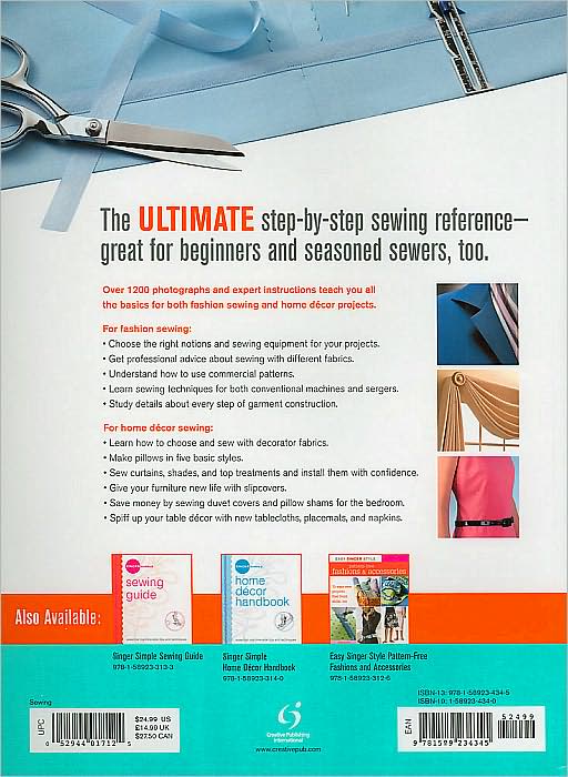 Complete Photo Guide to Sewing: 1200 Full-Color How-to Photos