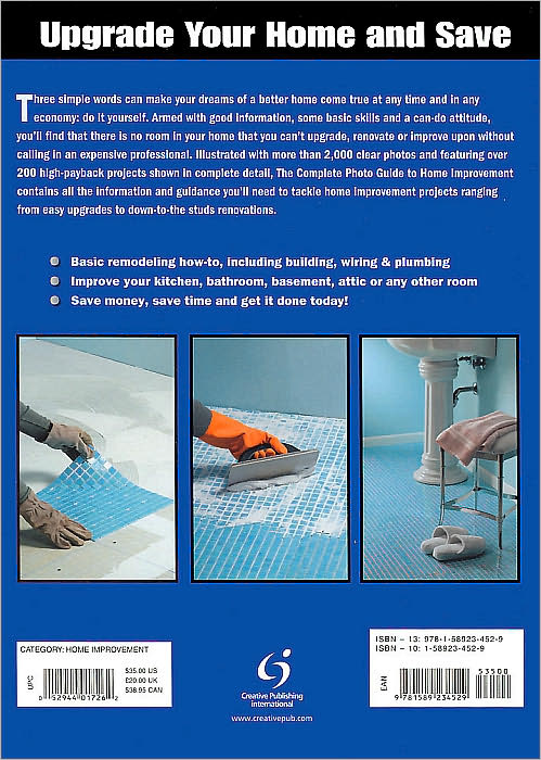 Black & Decker The Complete Photo Guide to Home Improvement: More Than 200 Value-adding Remodeling Projects