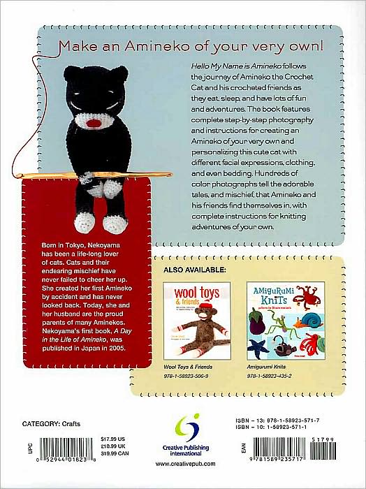 Hello My Name is Amineko: The Story of a Crafty Crochet Cat
