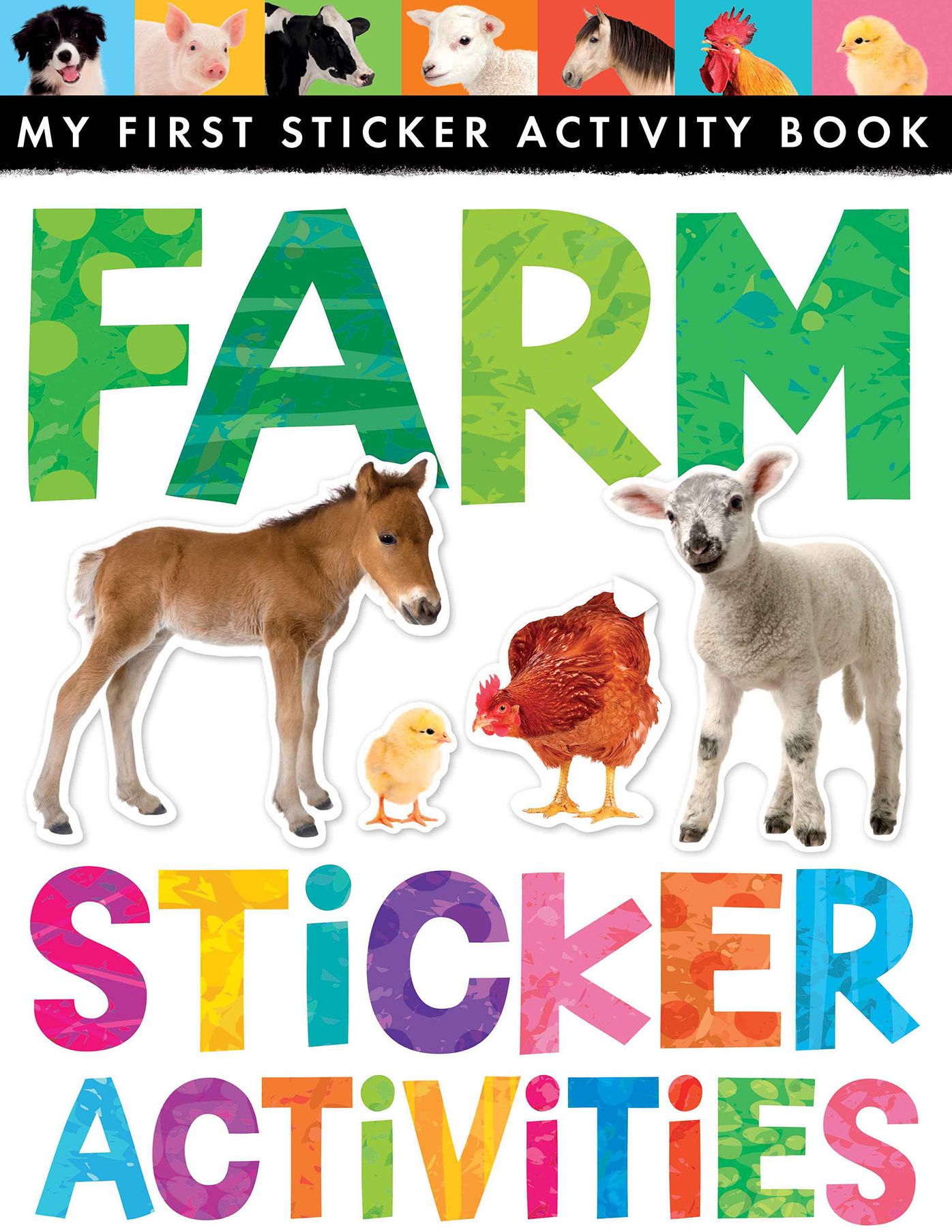 Farm Animals Sticker Activities