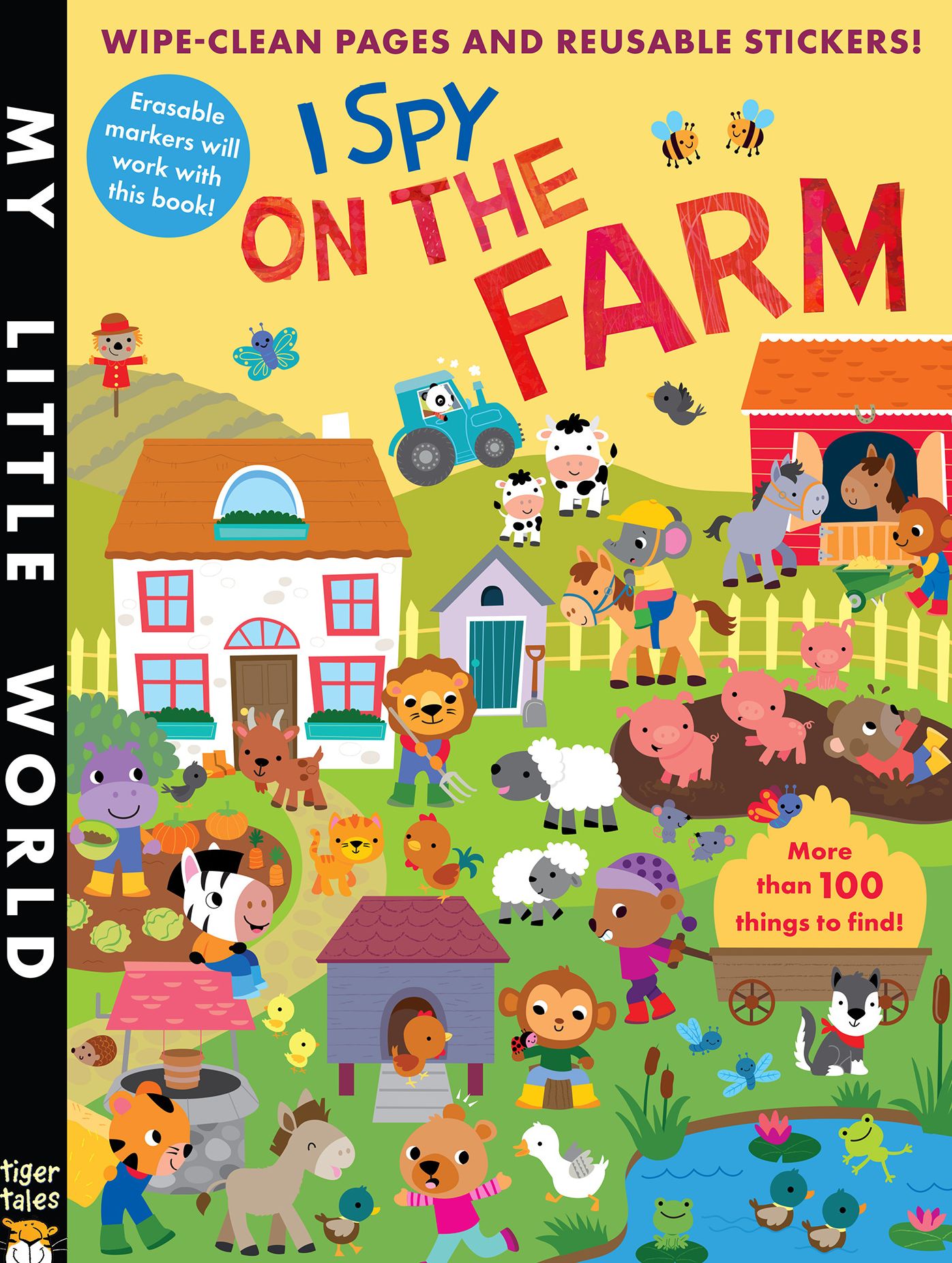 I Spy on the Farm Sticker Activity