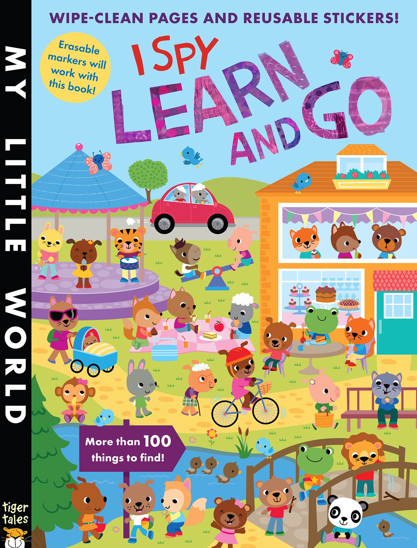 I Spy Learn and Go Sticker Activity