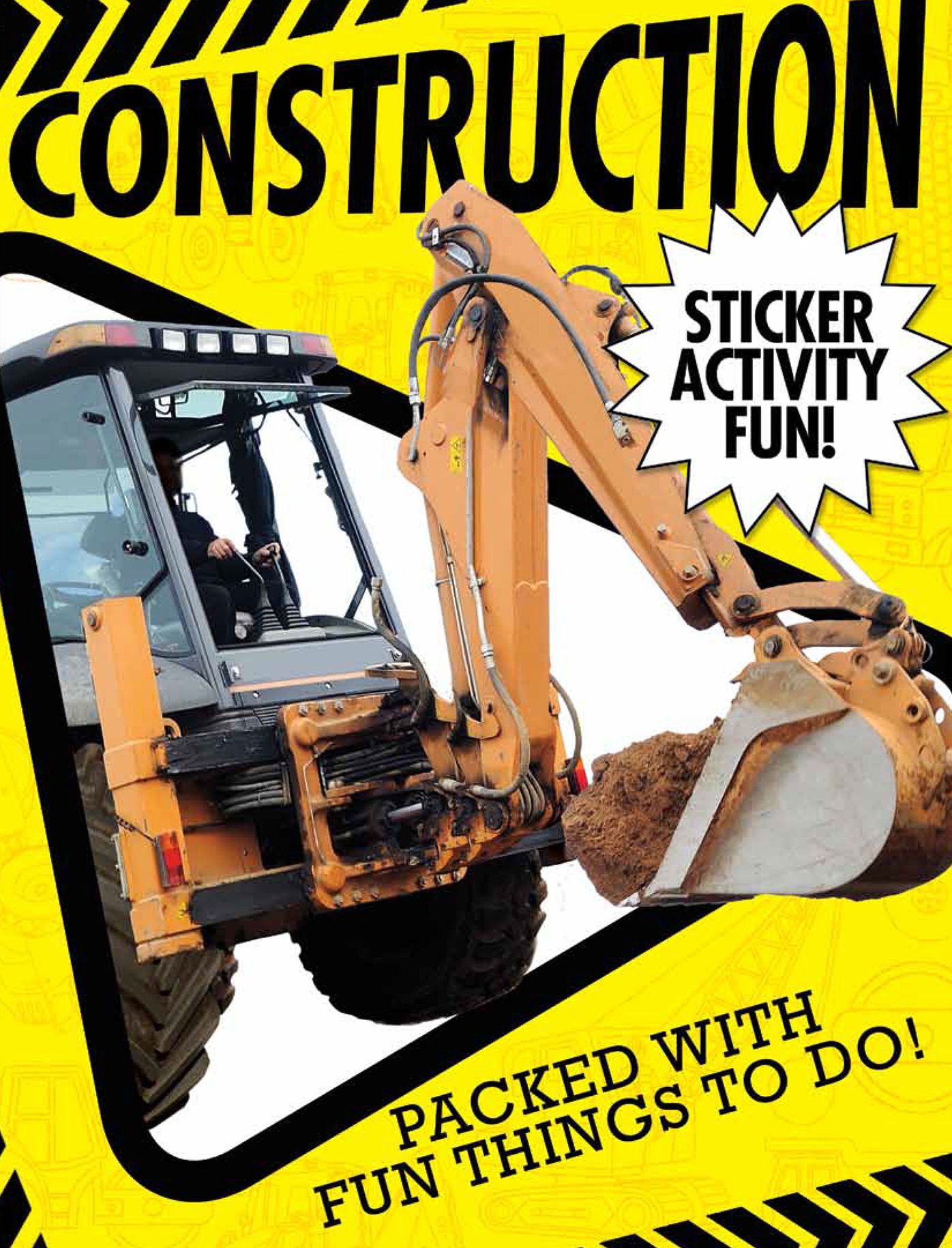 Construction Sticker Activity Fun