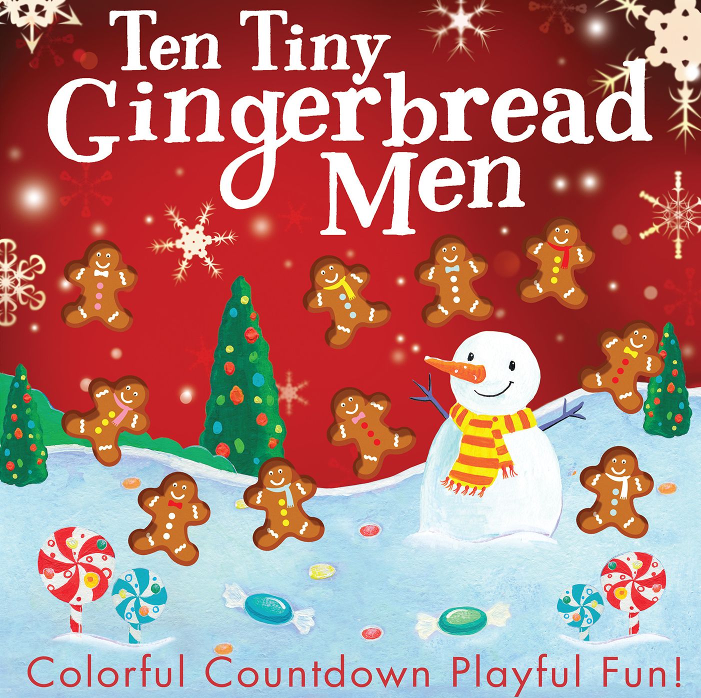 Ten Tiny Gingerbread Men