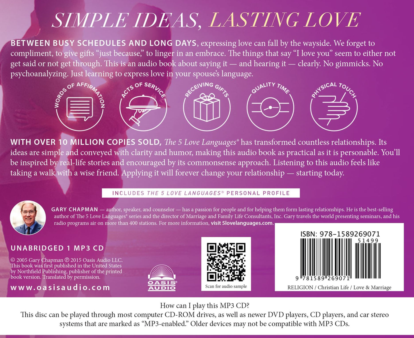 The 5 Love Languages: The Secret to Love That Lasts