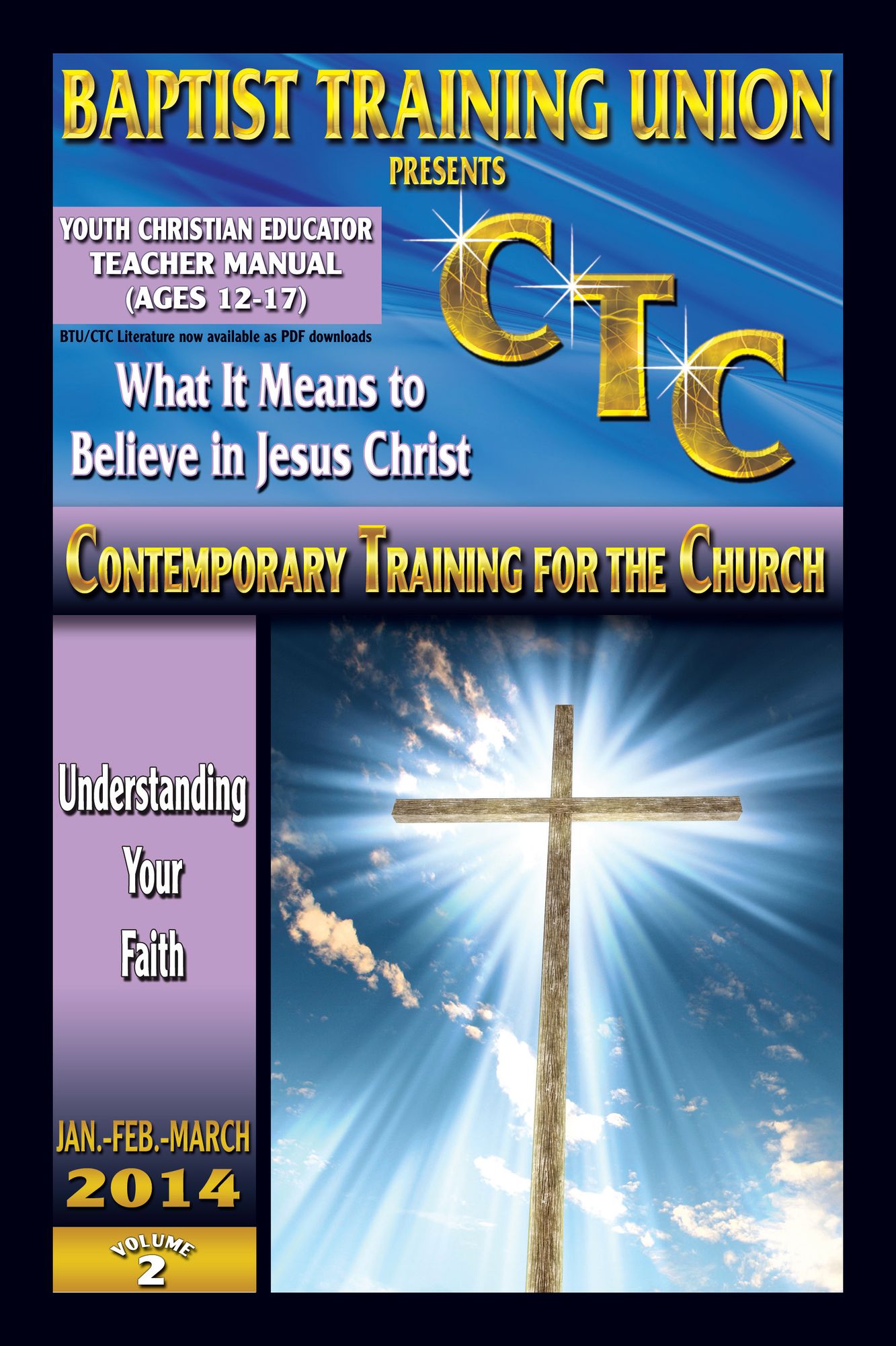Youth Christian Educator: 1st Quarter 2014
