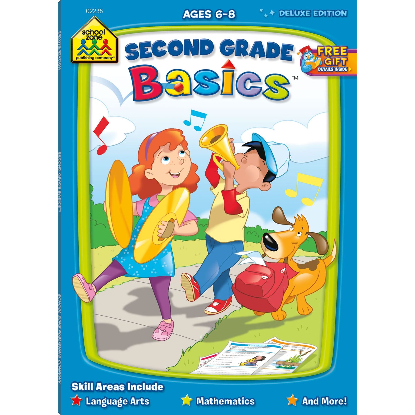 School Zone Second Grade Basics Workbook