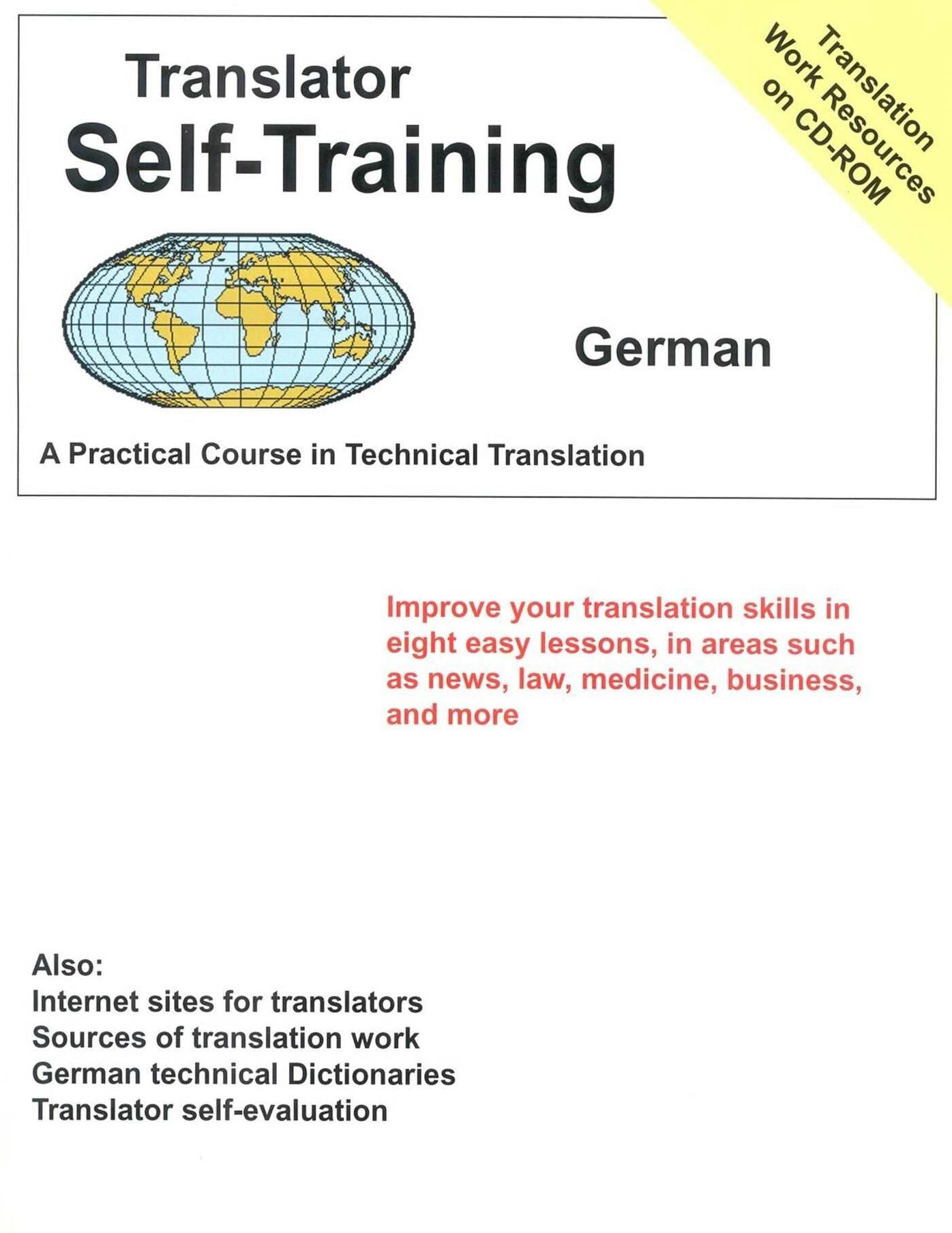 Translator Self-Training--German: Practical Course in Technical Translation