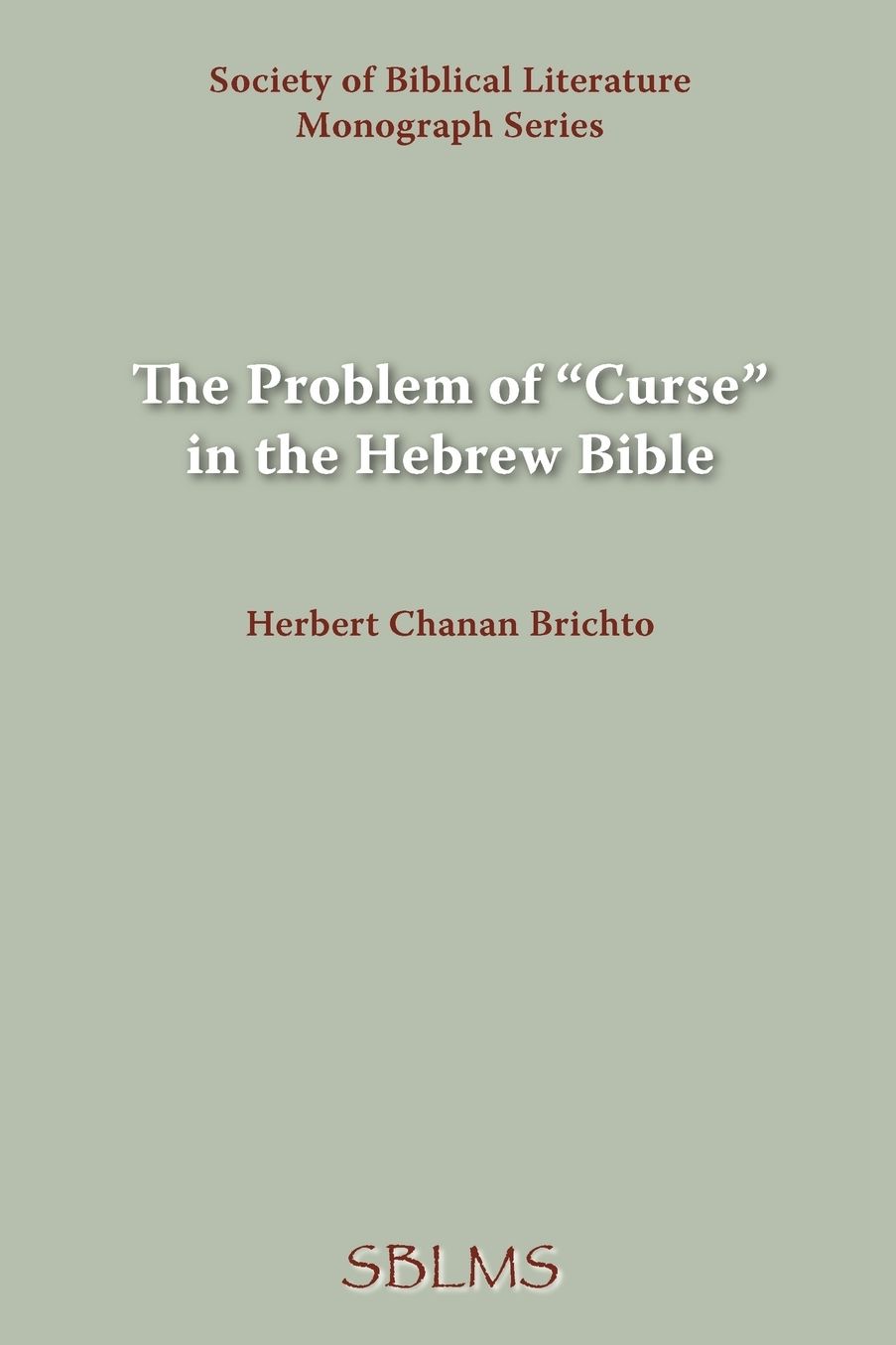 Problem of Curse in the Hebrew Bib