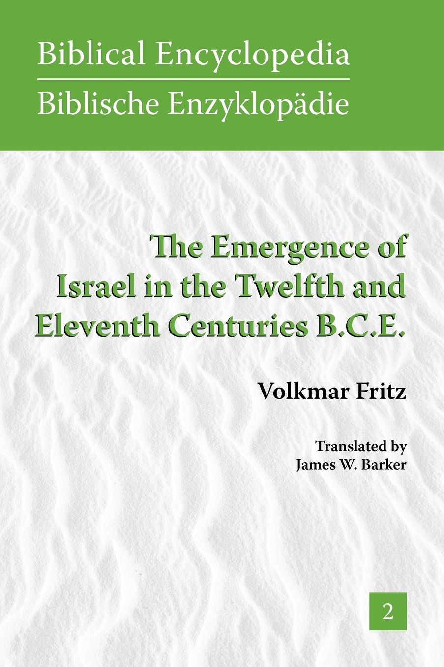The Emergence Of Israel In The Twelfth And Eleventh Centuries B.C.E.