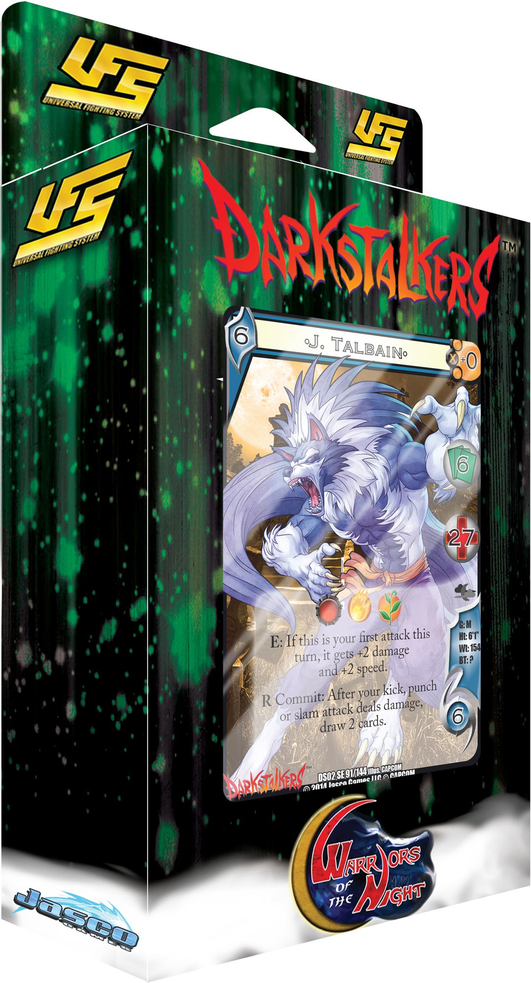 Darkstalkers Warriors of the Night J. Talbain Starter Deck