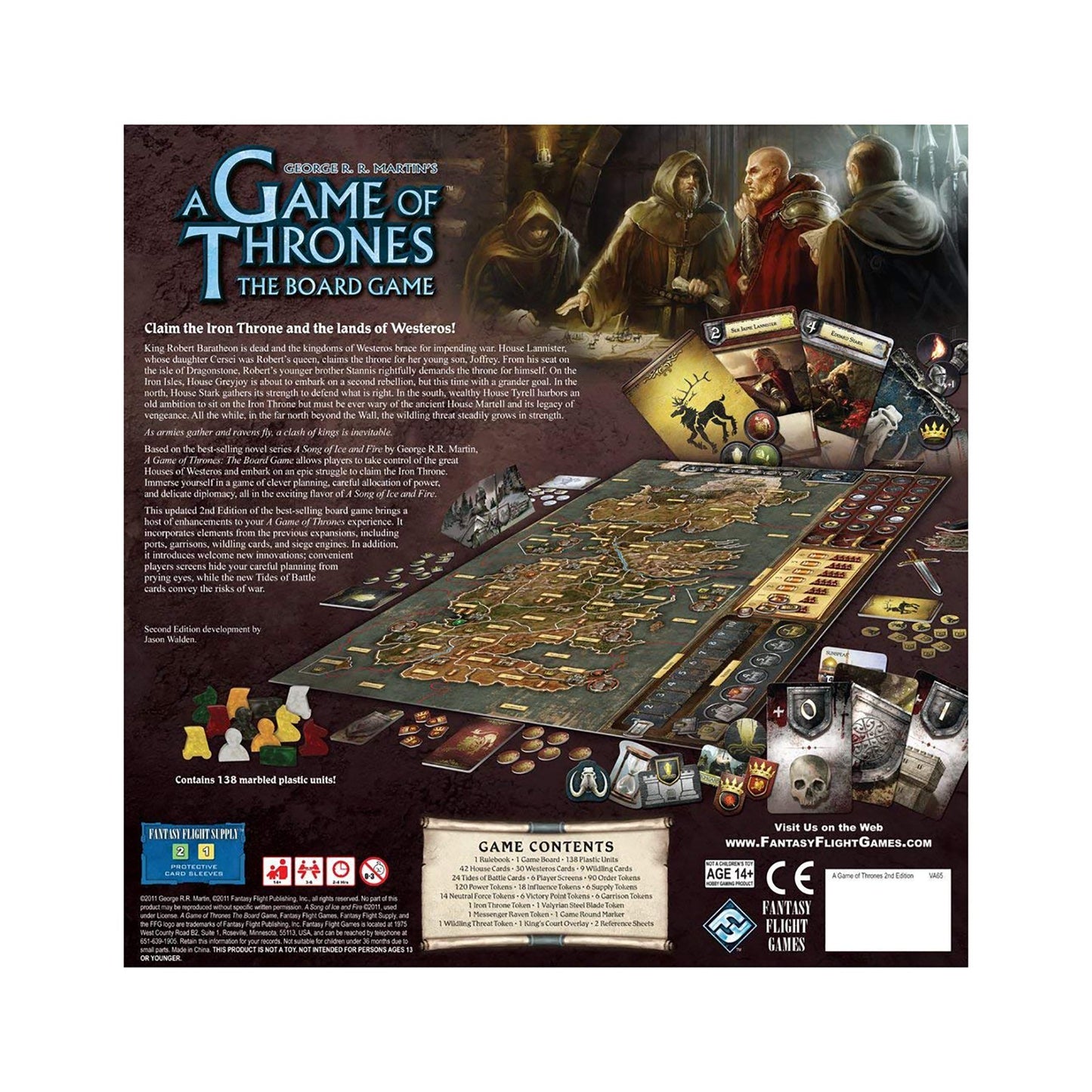 A Game of Thrones Board Game: 2nd Edition
