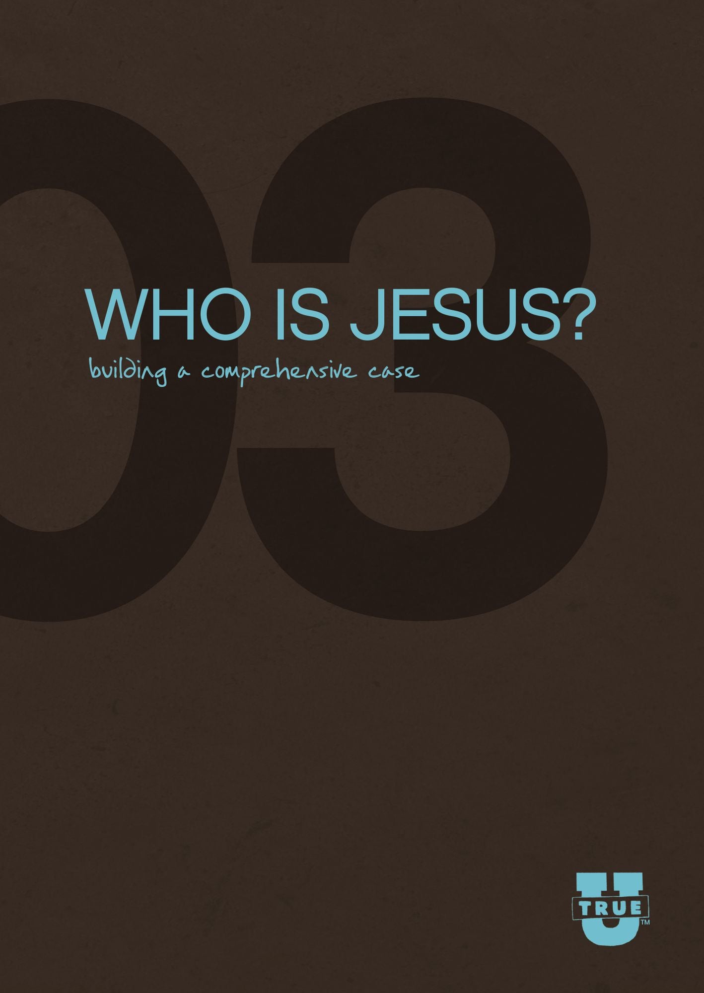Who Is Jesus? Discussion Guide: Building a Comprehensive Case
