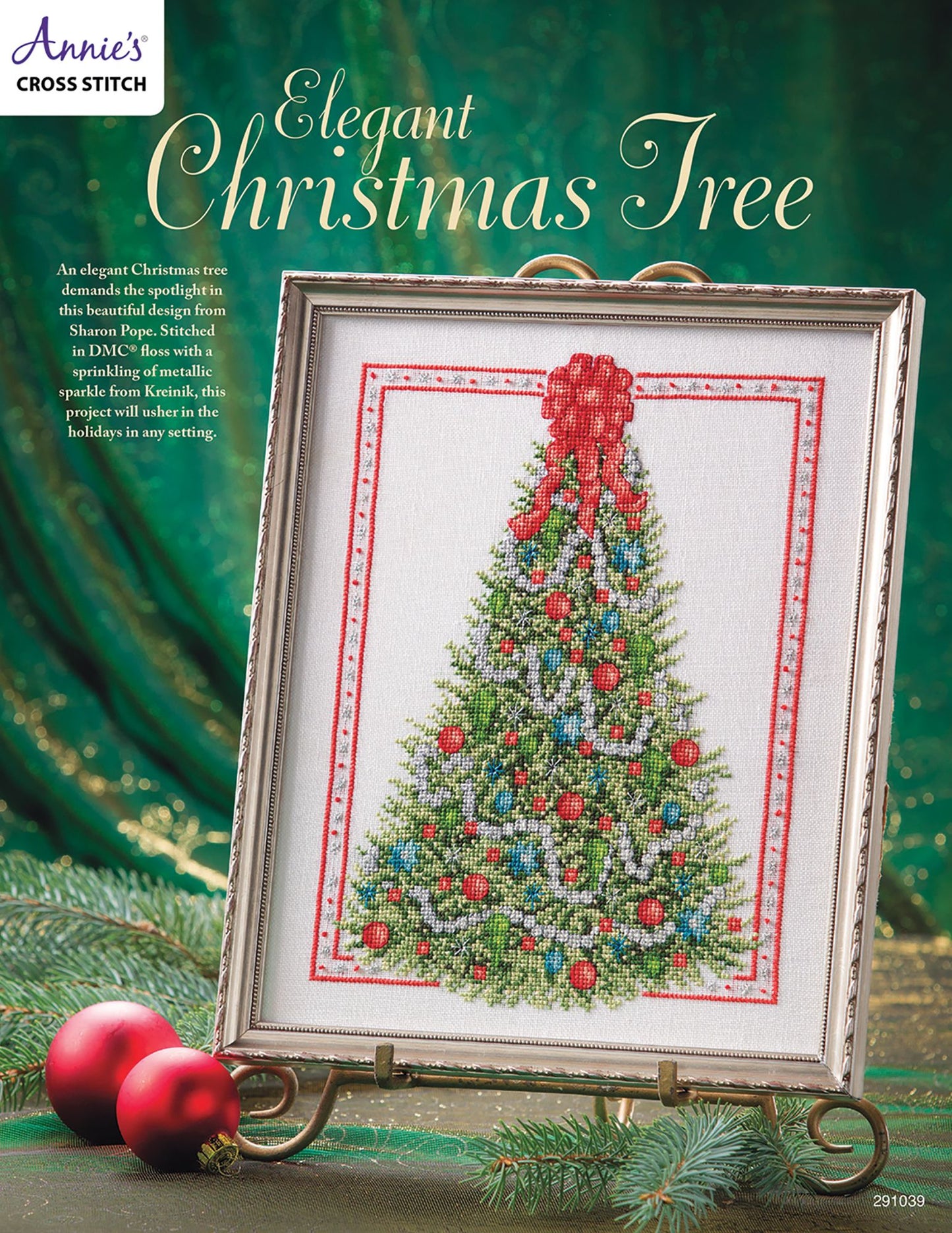 Elegant Christmas Tree Cross Stitch