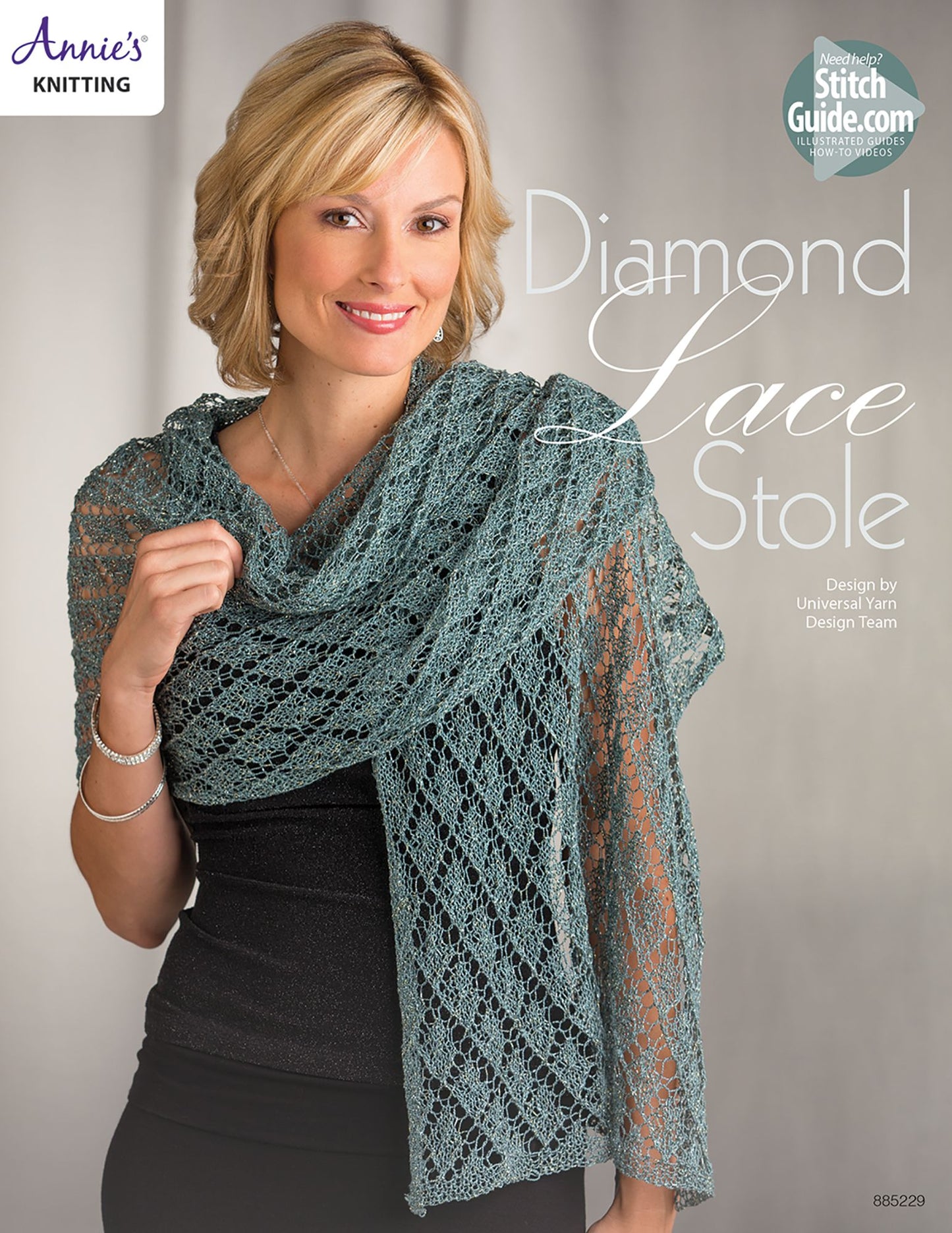 Diamond Lace Stole