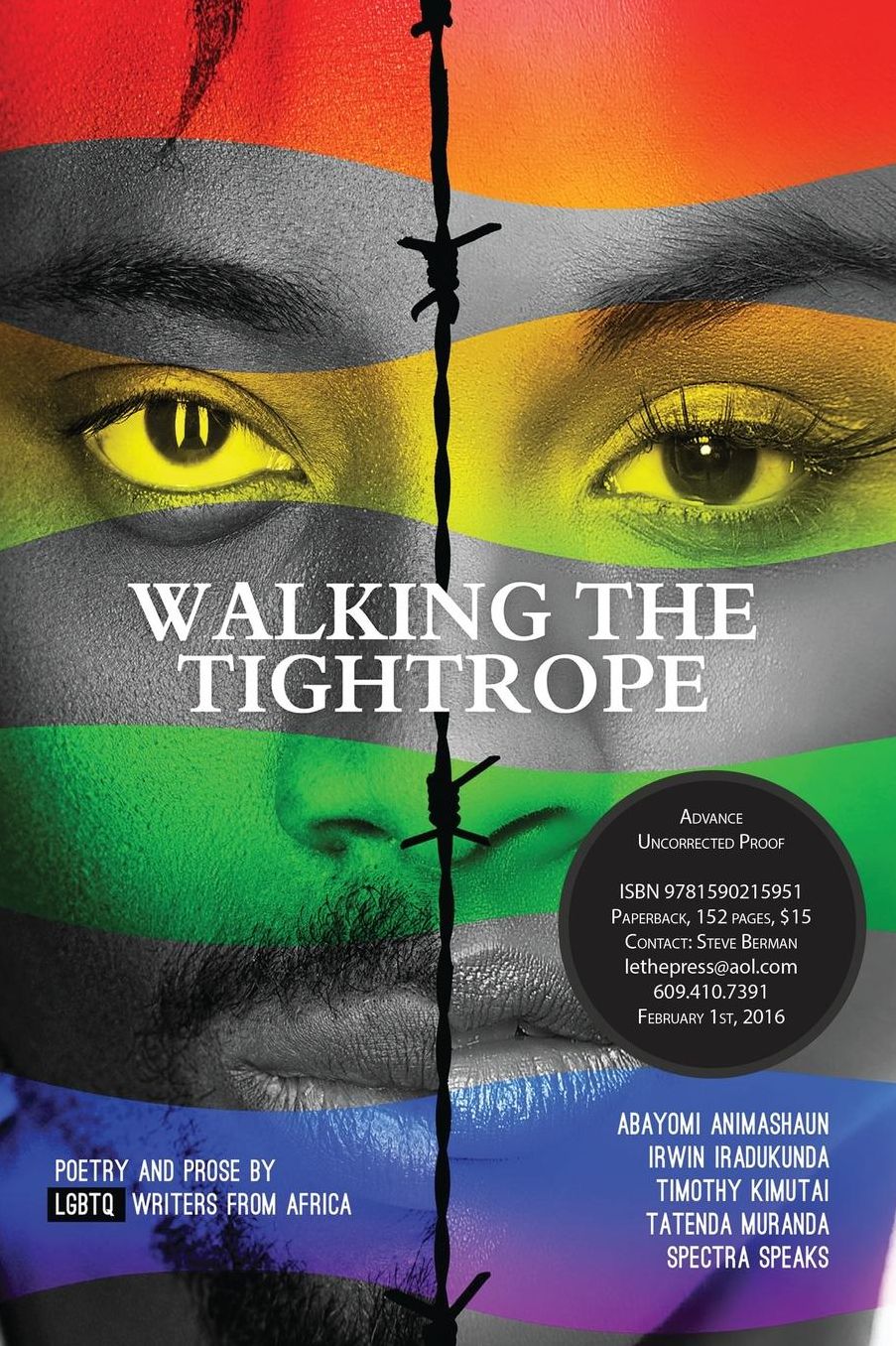 Walking a Tightrope: Poetry and Prose by LGBTQ Writers from Africa