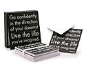 "Go Confidently in the Direction" Boxed Card Set