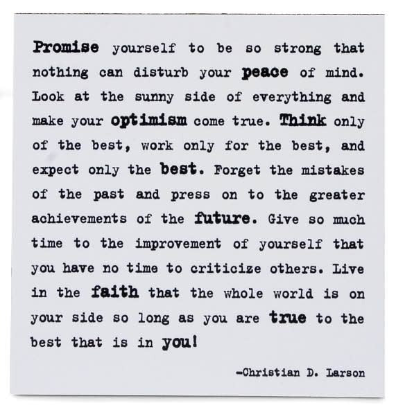 Magnet - Promise Yourself To Be Strong