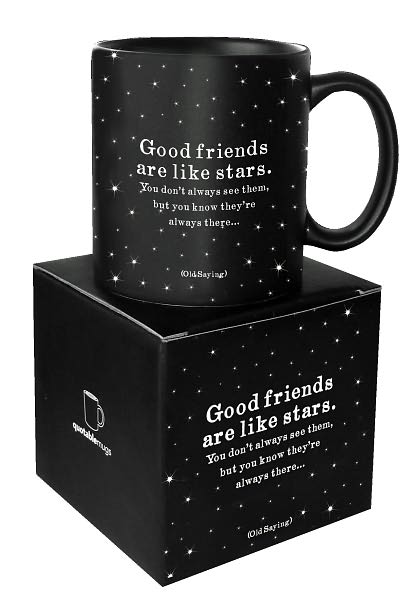 "Good Friends" Quotable Mug in Box