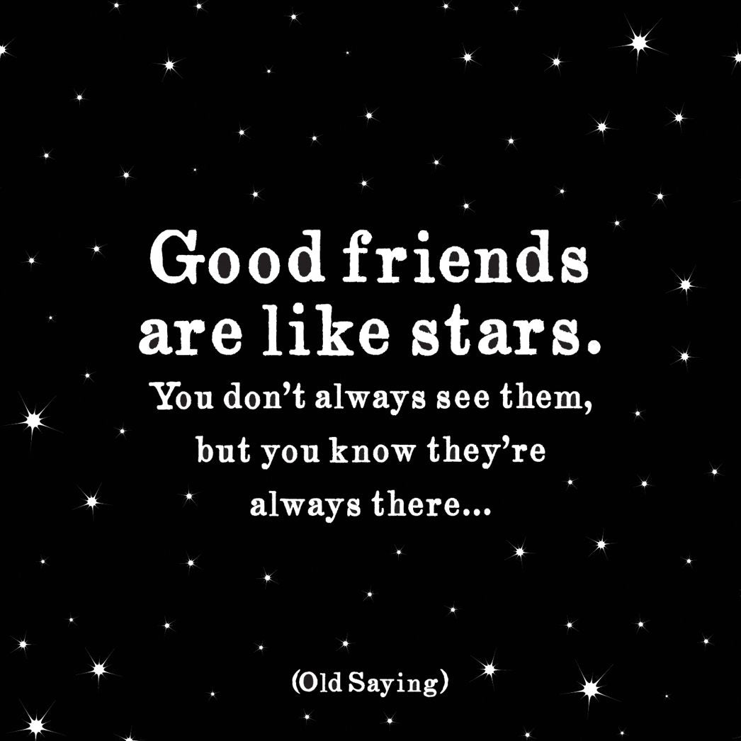 Magnet - Good friends are like stars