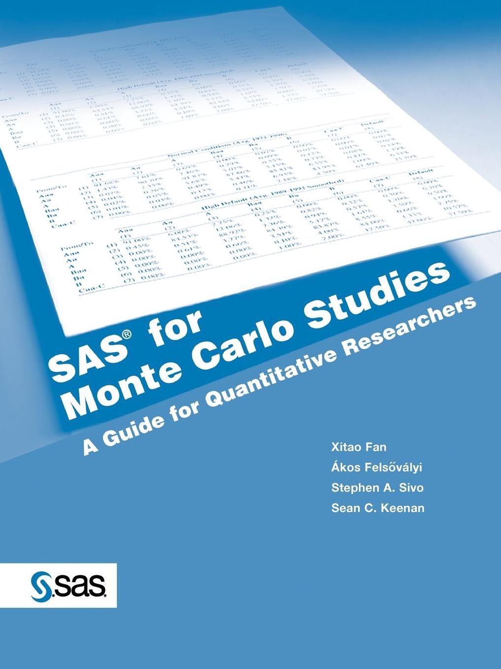Sas For Monte Carlo Studies