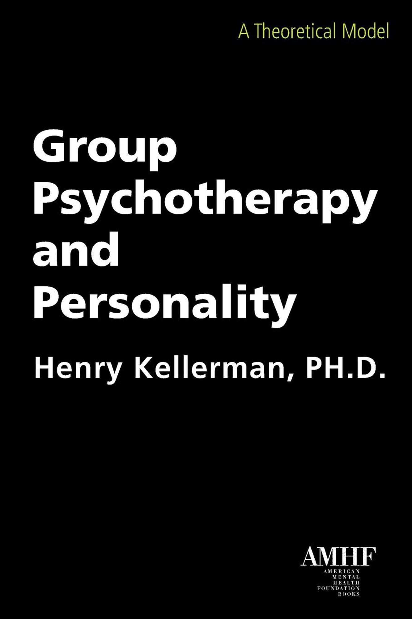 Group Pyschotherapy and Personality