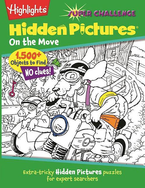 On the Move (Super Challenge Hidden Pictures Series)