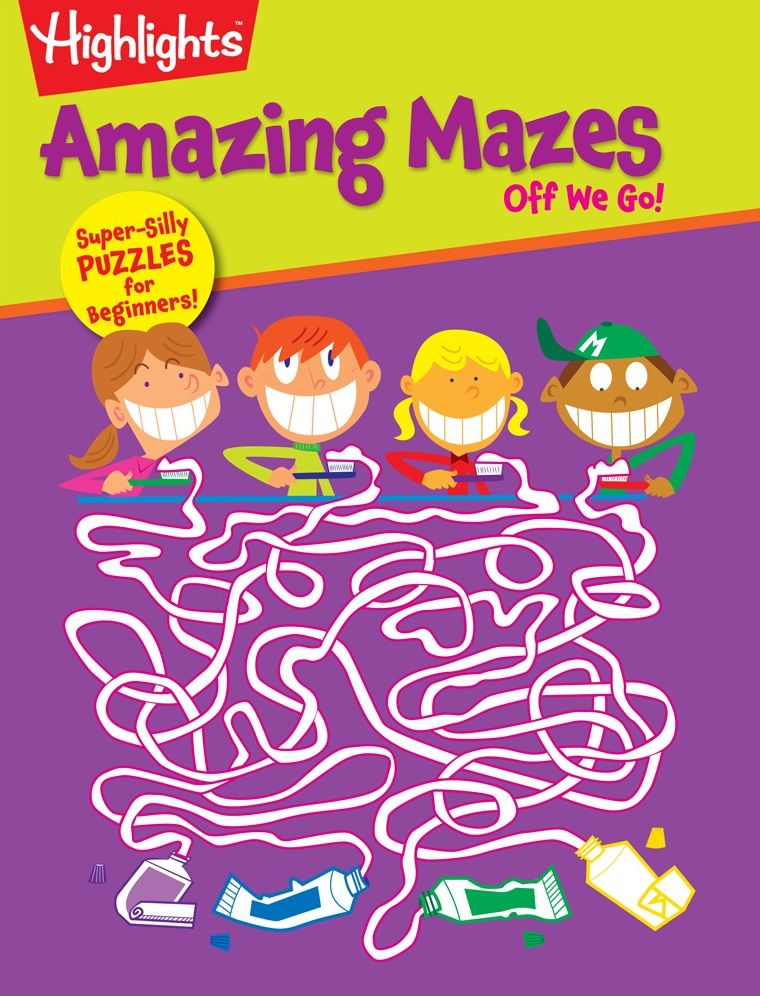 Highlights Amazing Mazes: Off We Go
