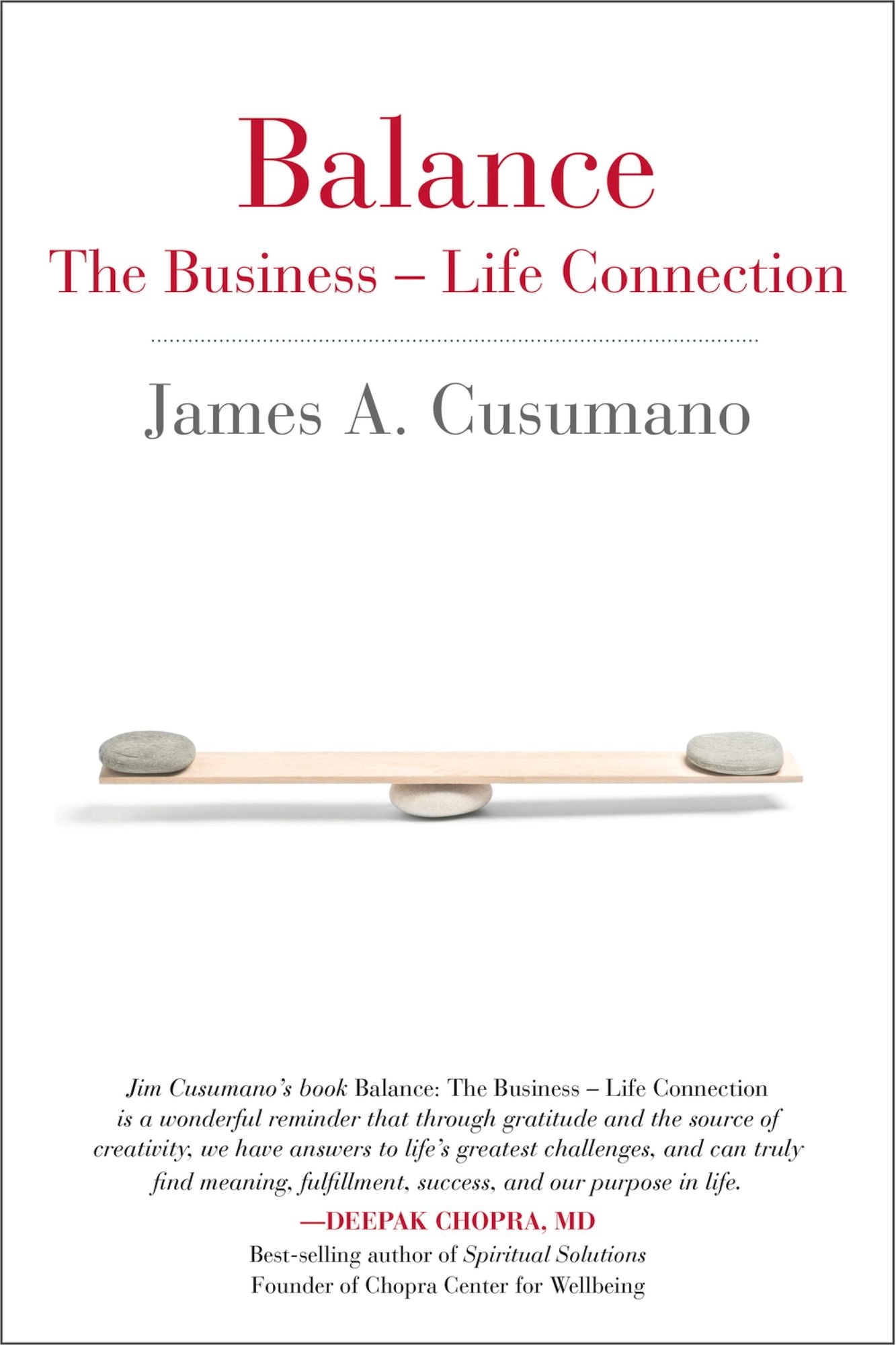 Balance: The Business-Life Connection