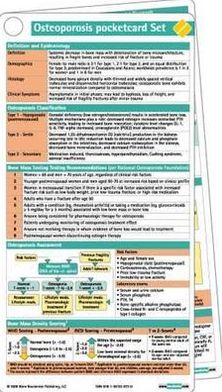 Osteoporosis pocketcard Set