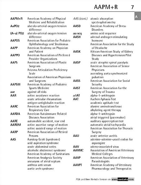 Medical Abbreviations - Pocket