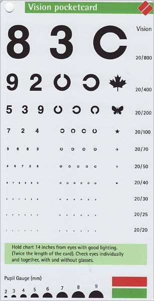 Vision Pocketcard
