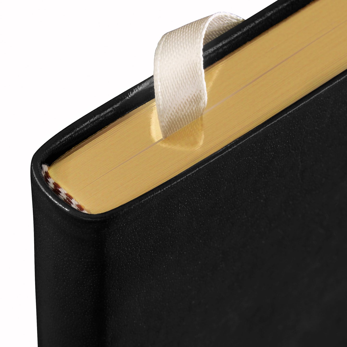 Black Bonded Leather Journal 9X7