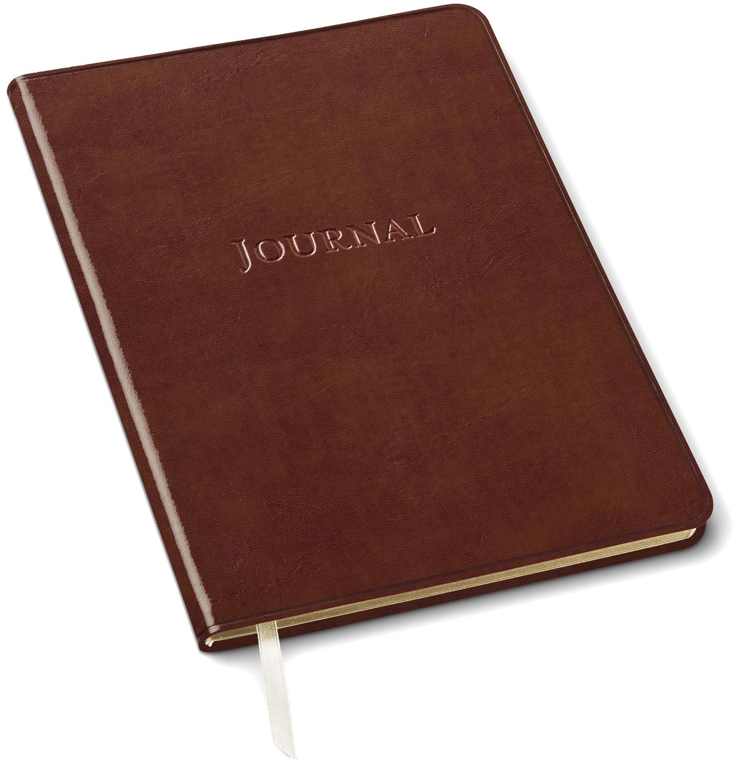 Brown Bonded Leather Journal 9X7