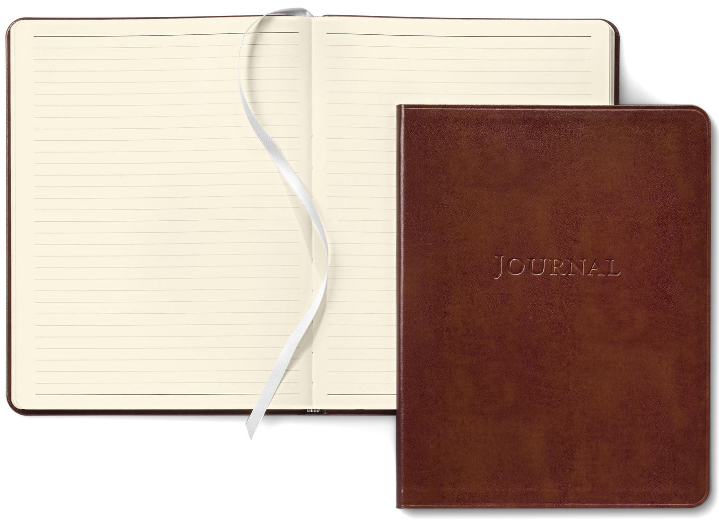 Brown Bonded Leather Journal 9X7
