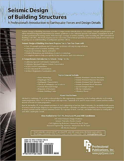 Seismic Design of Building Structures: A Professionals Introduction to Earthquake Forces and Design Details