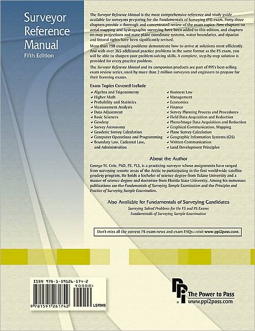 Surveyor Reference Manual