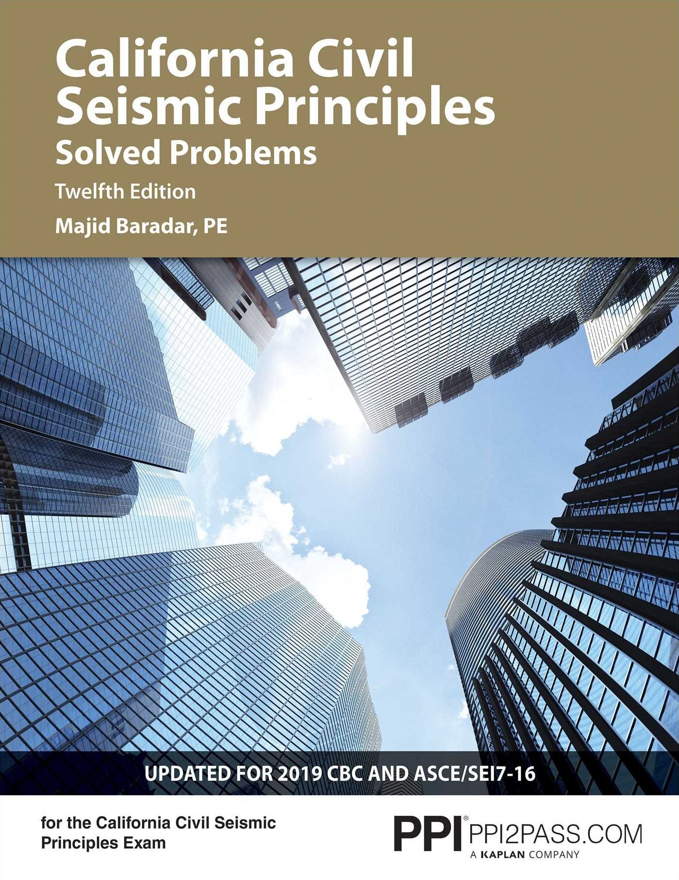 California Civil Seismic Principles Solved Problems