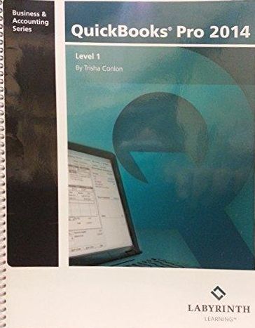 Quickbooks Pro 2014, Level 1
