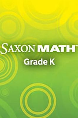 Saxon Math K Student Work Book with Mate and Oths