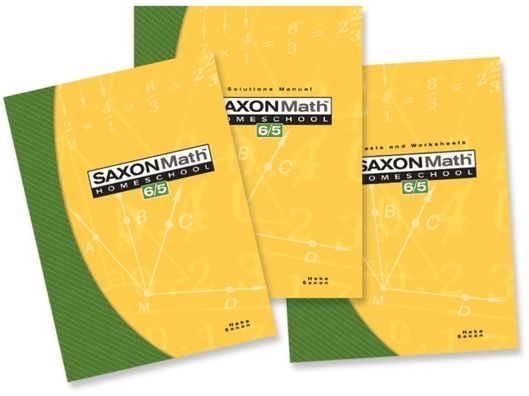 Saxon Math 6/5 Homeschool: Complete Kit 3rd Edition