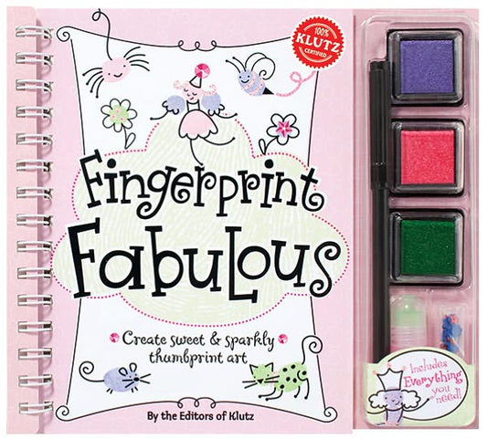 Fingerprint Fabulous: Create sweet and sparkly fingerprint art