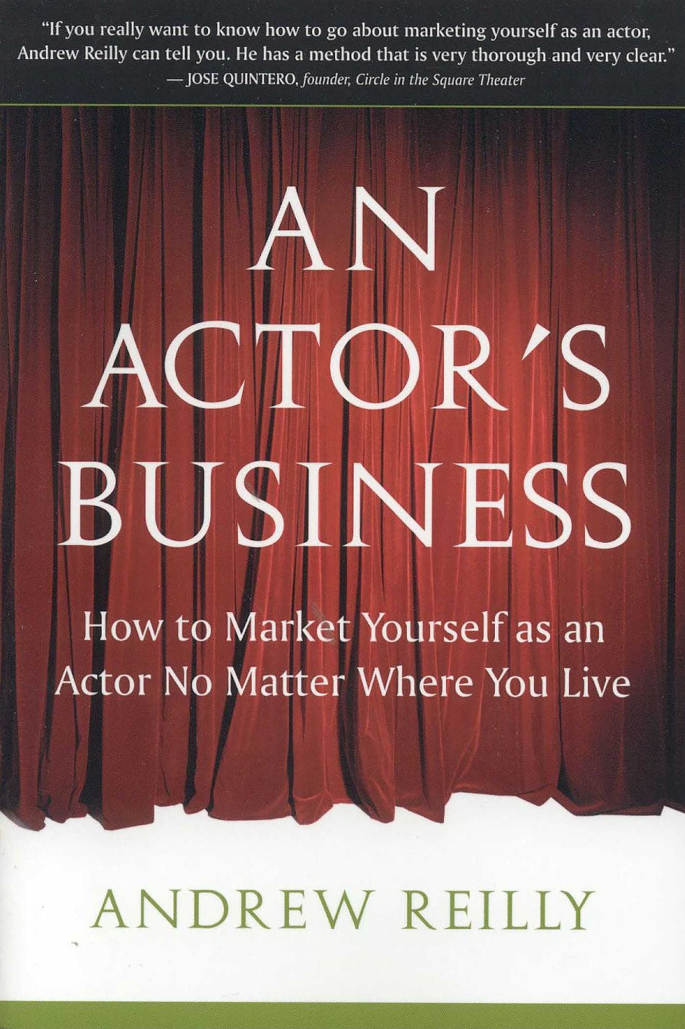 An Actor's Business: How to Market Yourself As an Actor No Matter Where You Live