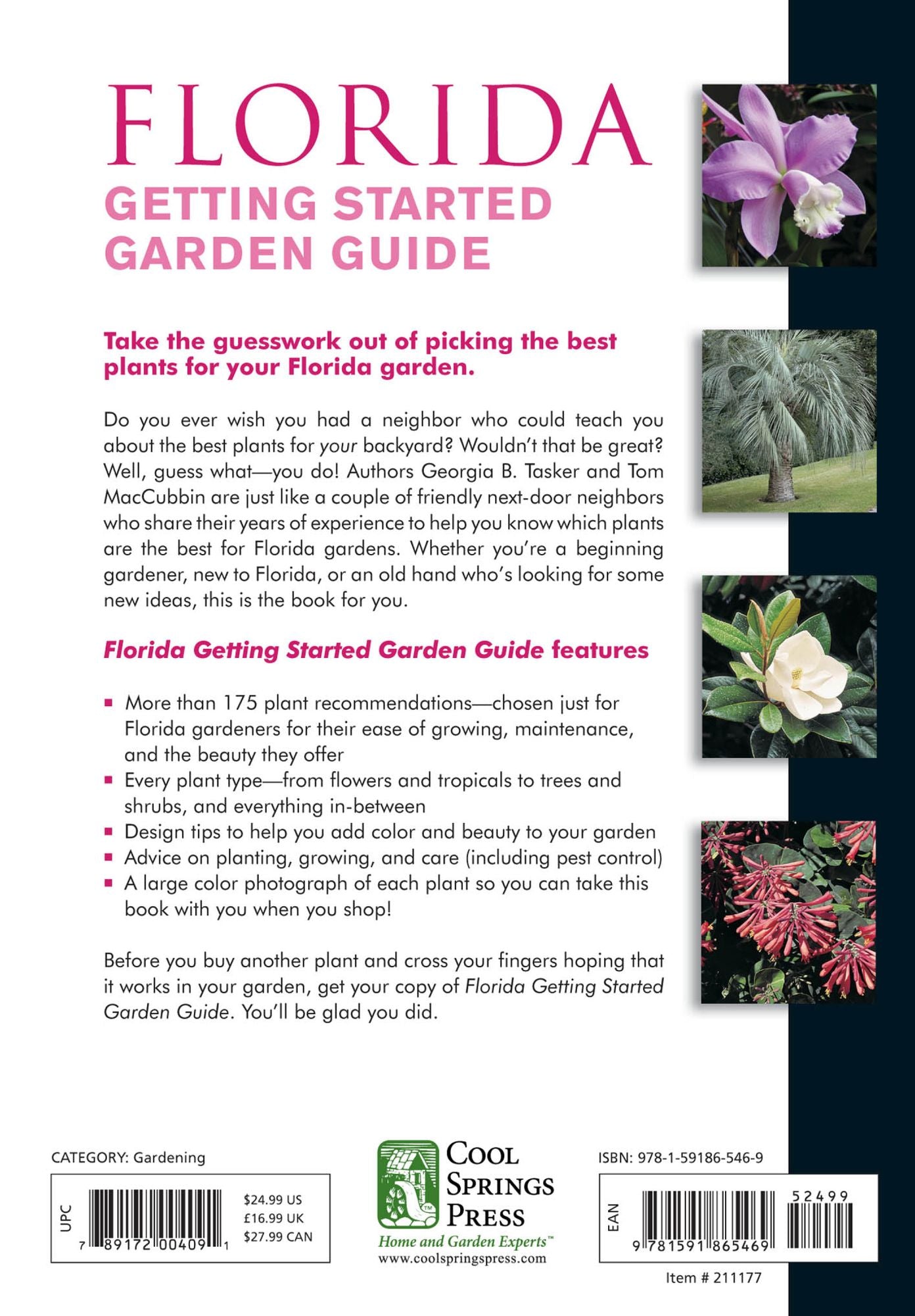 Florida Getting Started Garden Guide: Grow the Best Flowers, Shrubs, Trees, Vines & Groundcovers