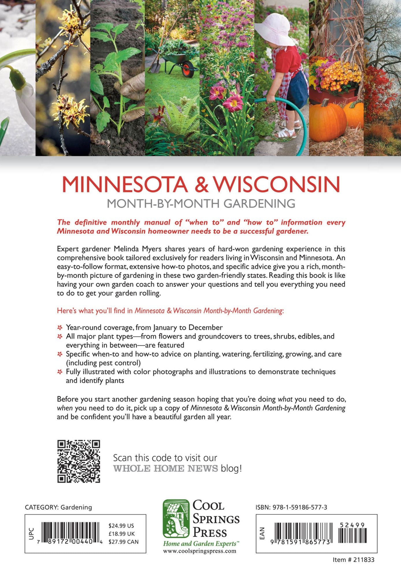 Minnesota & Wisconsin Month-by-Month Gardening: What to Do Each Month to Have A Beautiful Garden All Year