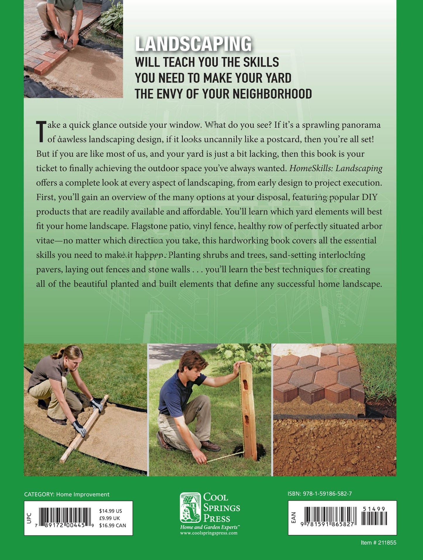HomeSkills: Landscaping: How to Use Plants, Structures & Surfaces to Transform Your Yard