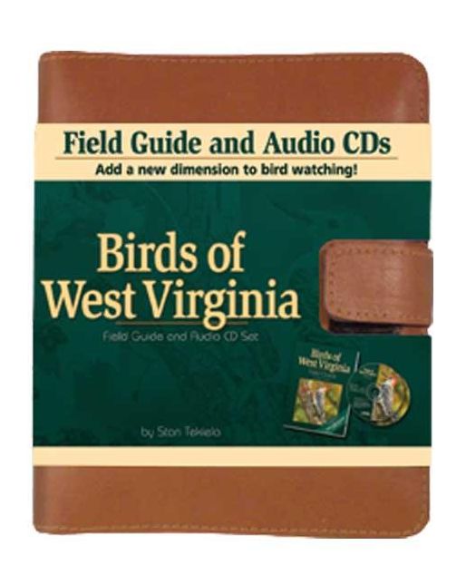 Birds of West Virginia Field Guide and Audio CD Leather Set