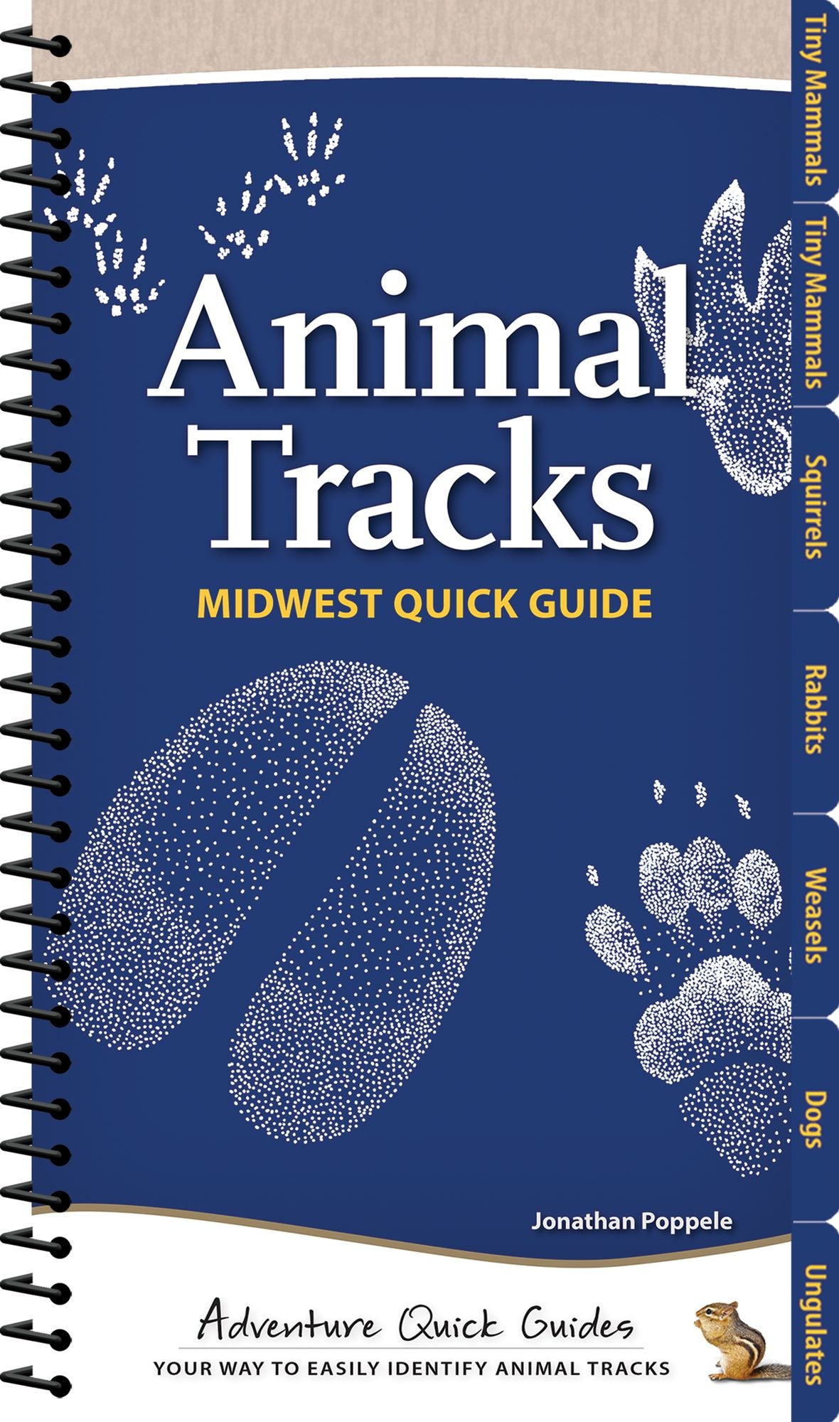 Animal Tracks of the Midwest Quick Guide