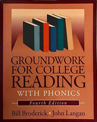 Groundwork for College Reading With Phonics