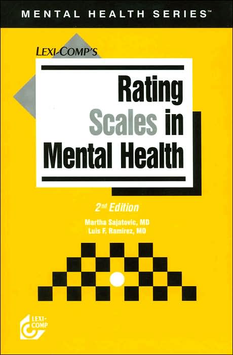 Rating Scales in Mental Health